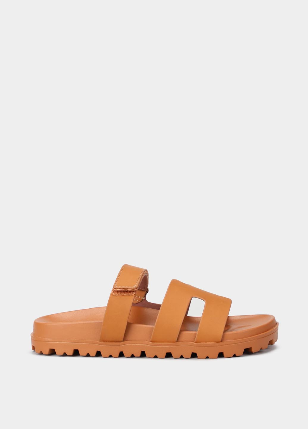 Коричневые шлепанцы Braska