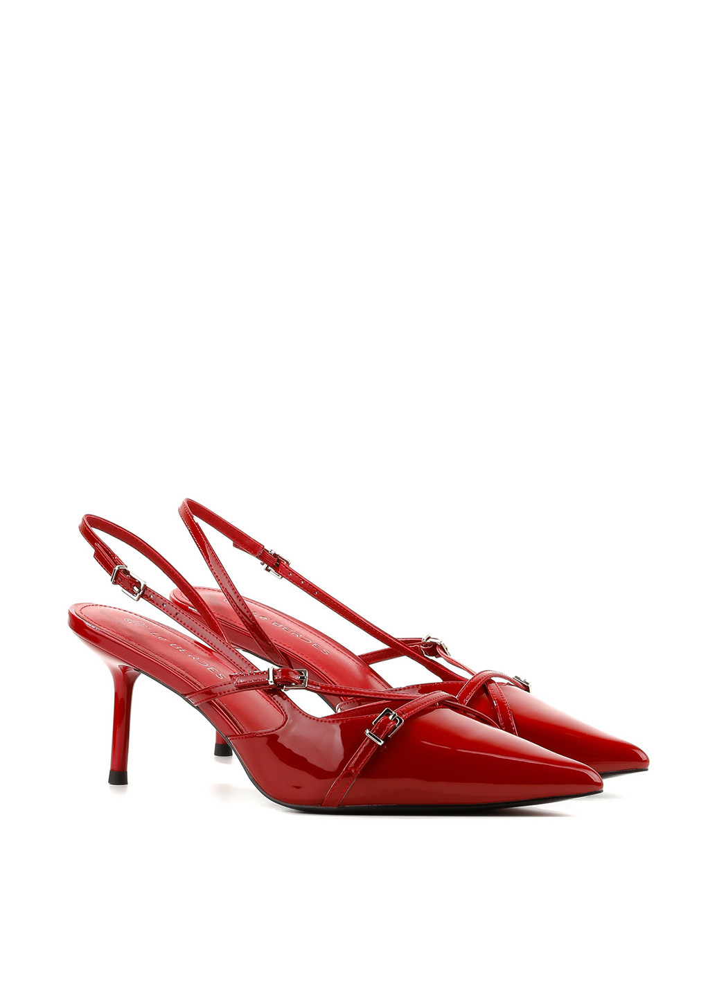 Le'BERDES Туфли красный з натуральная кожа, украина — лето (322087996)