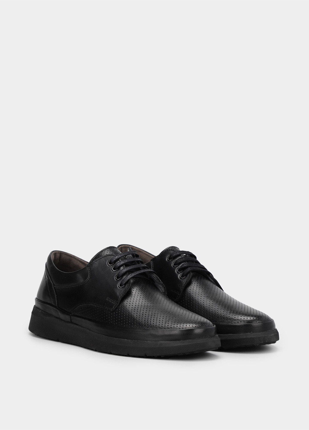 Черные кэжуал туфли Gunter на шнурках