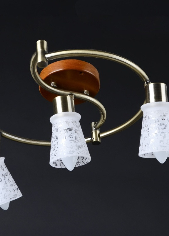 Светильник настенно-потолочный спот поворотный накладной HTL-159C/3 E14 Brille (253893510)