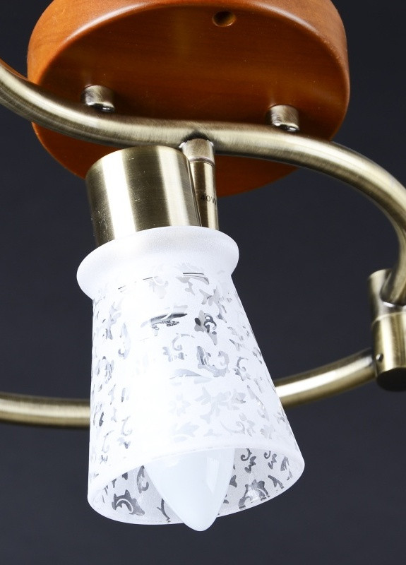 Светильник настенно-потолочный спот поворотный накладной HTL-159C/3 E14 Brille (253893510)