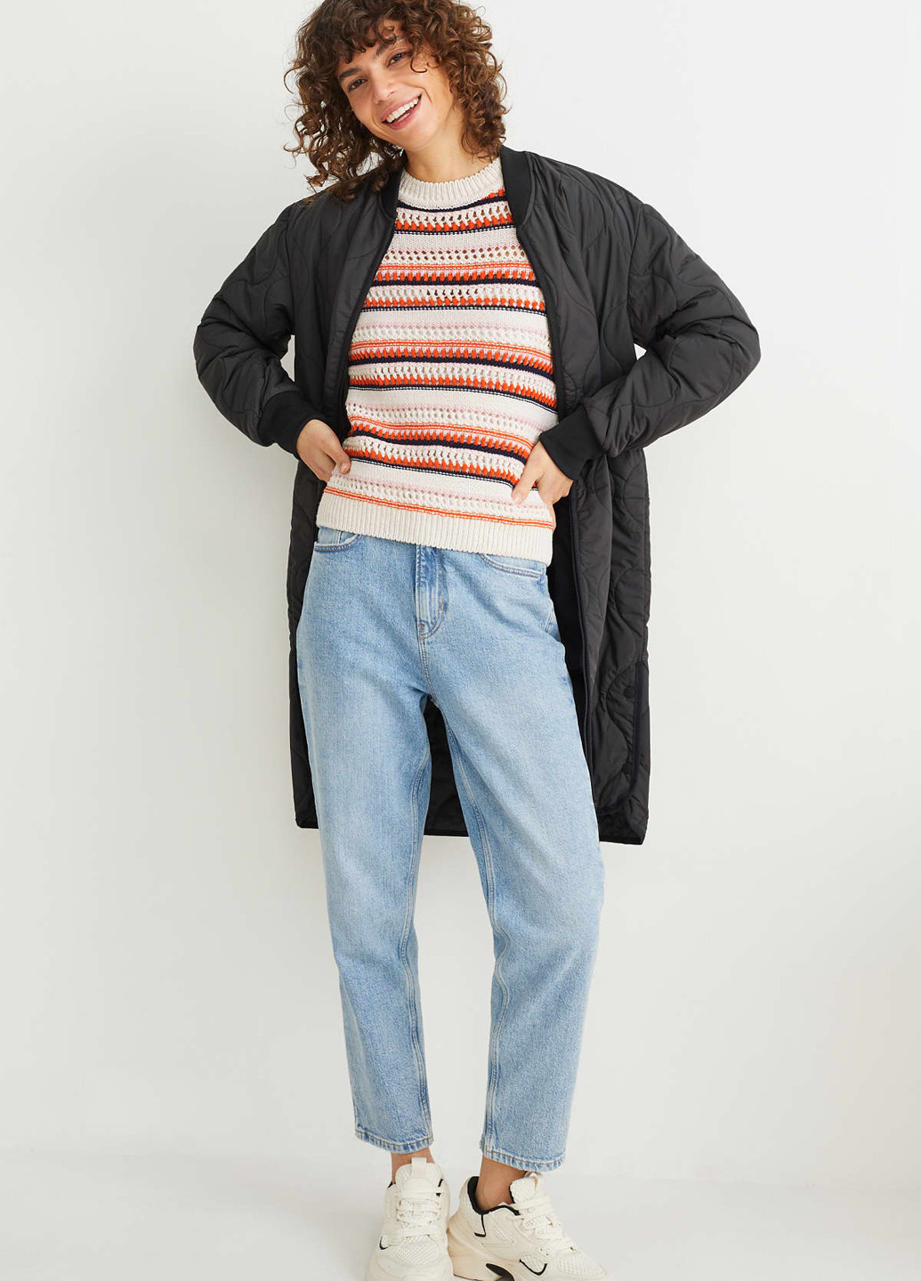 Молочный демисезонный джемпер джемпер C&A