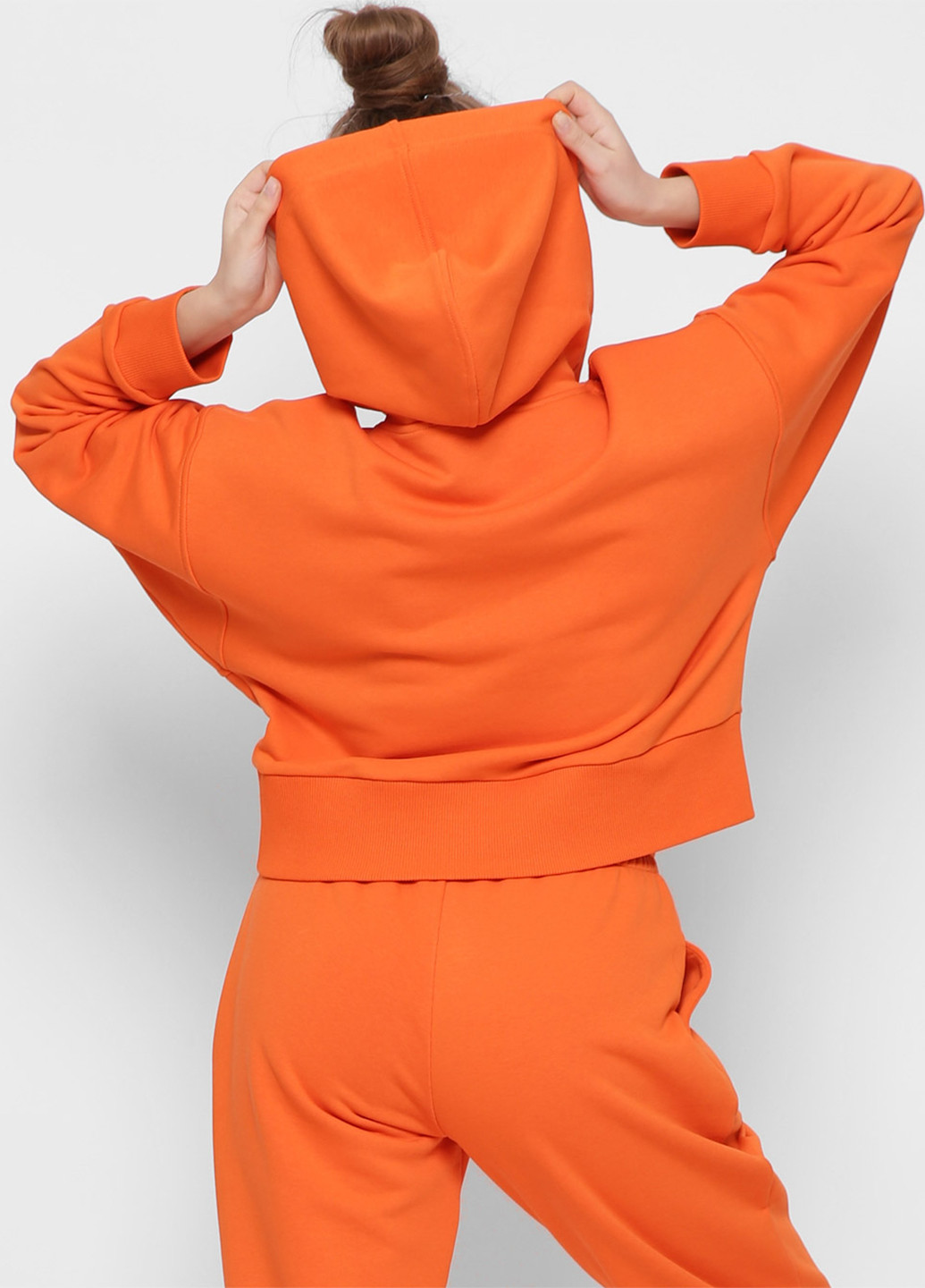 Оранжевые спортивные демисезонные джоггеры брюки Carica