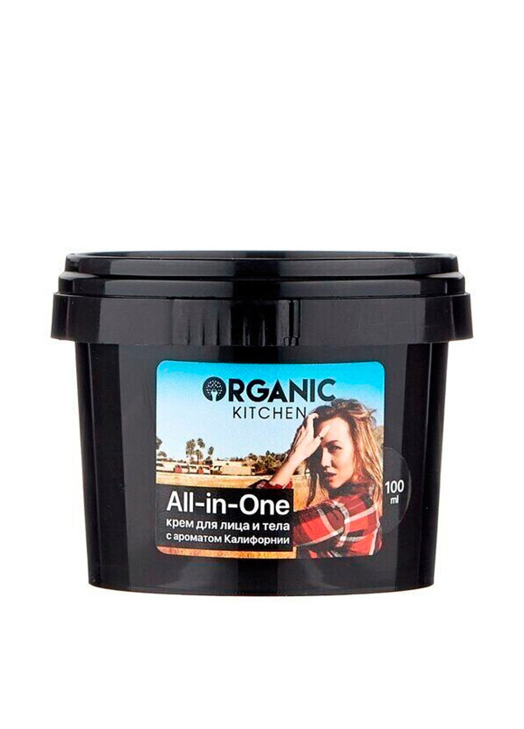 Крем для обличчя і тіла All-In-One California, 100 мл Organic Shop (202410931)
