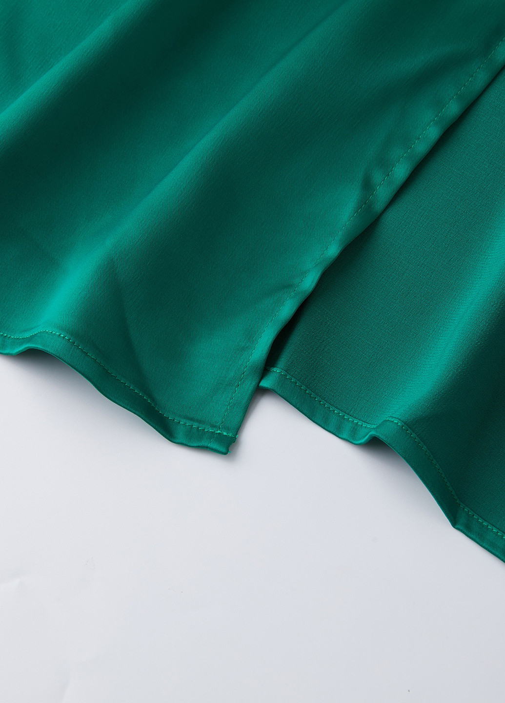 Зелена вечірня сукня на одне плече SHEIN однотонна