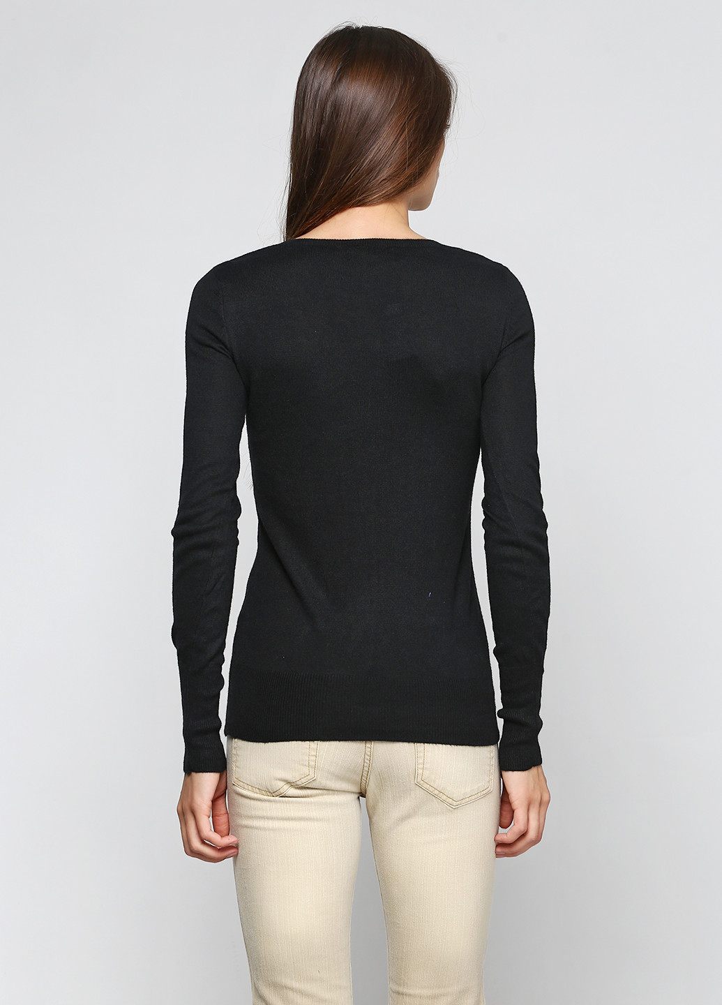 Черный демисезонный пуловер пуловер Mossimo Supply Co