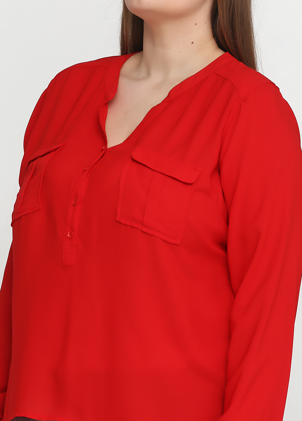 Красная демисезонная блуза Yest