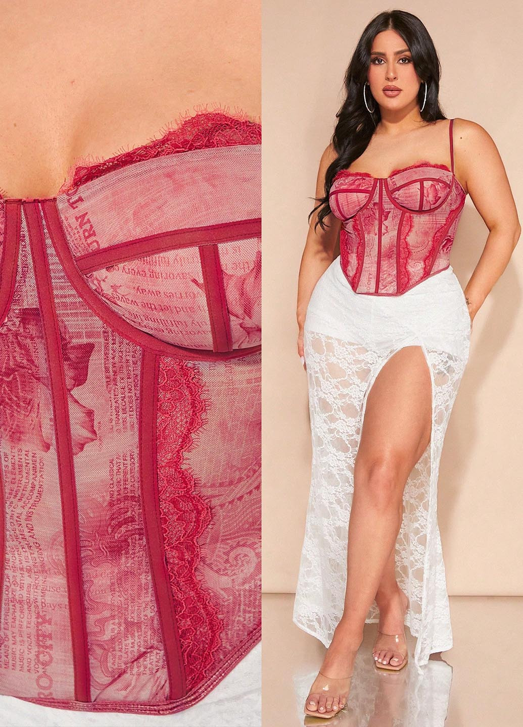 Корсет-топ SHEIN (347152956)