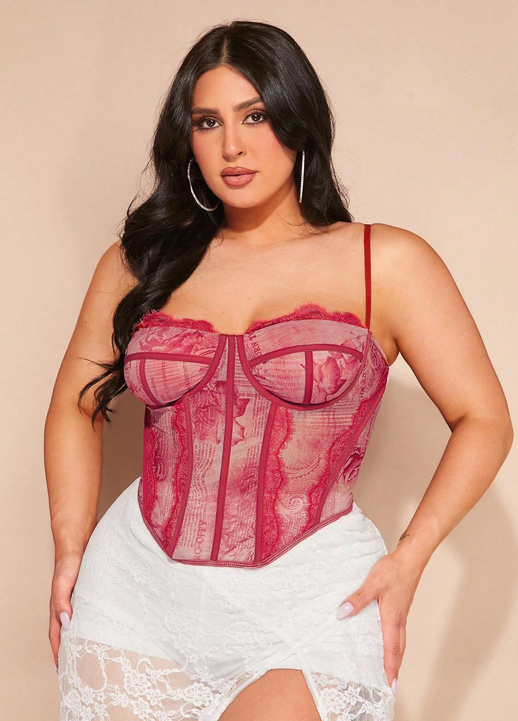 Корсет-топ SHEIN (347152956)