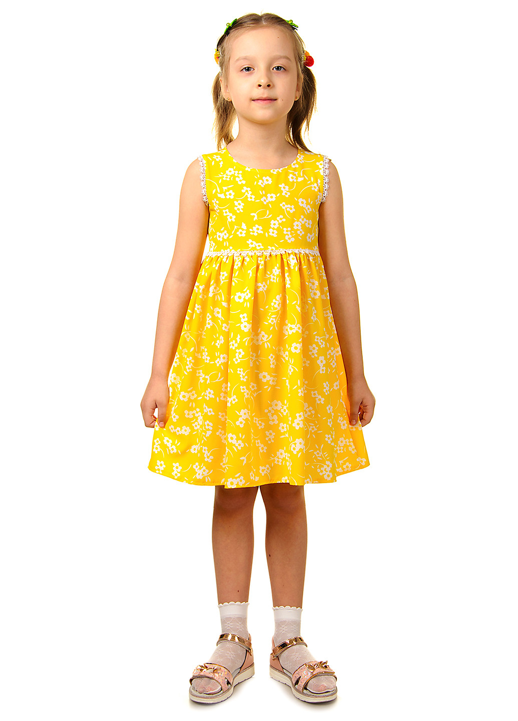 Жёлтое платье ViDa (63538150)