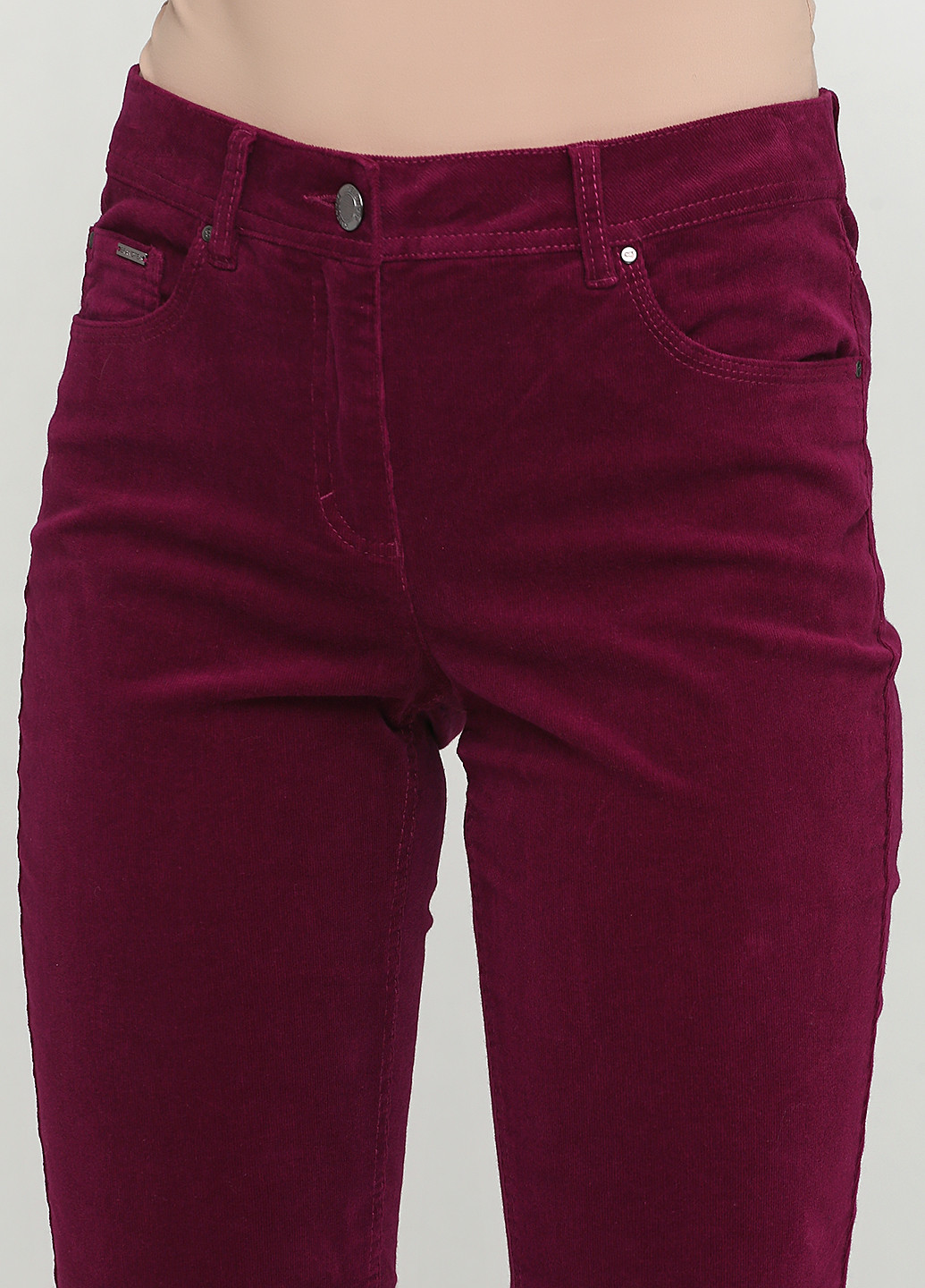 Фиолетовые демисезонные зауженные джинсы BRANDTEX CLASSIC