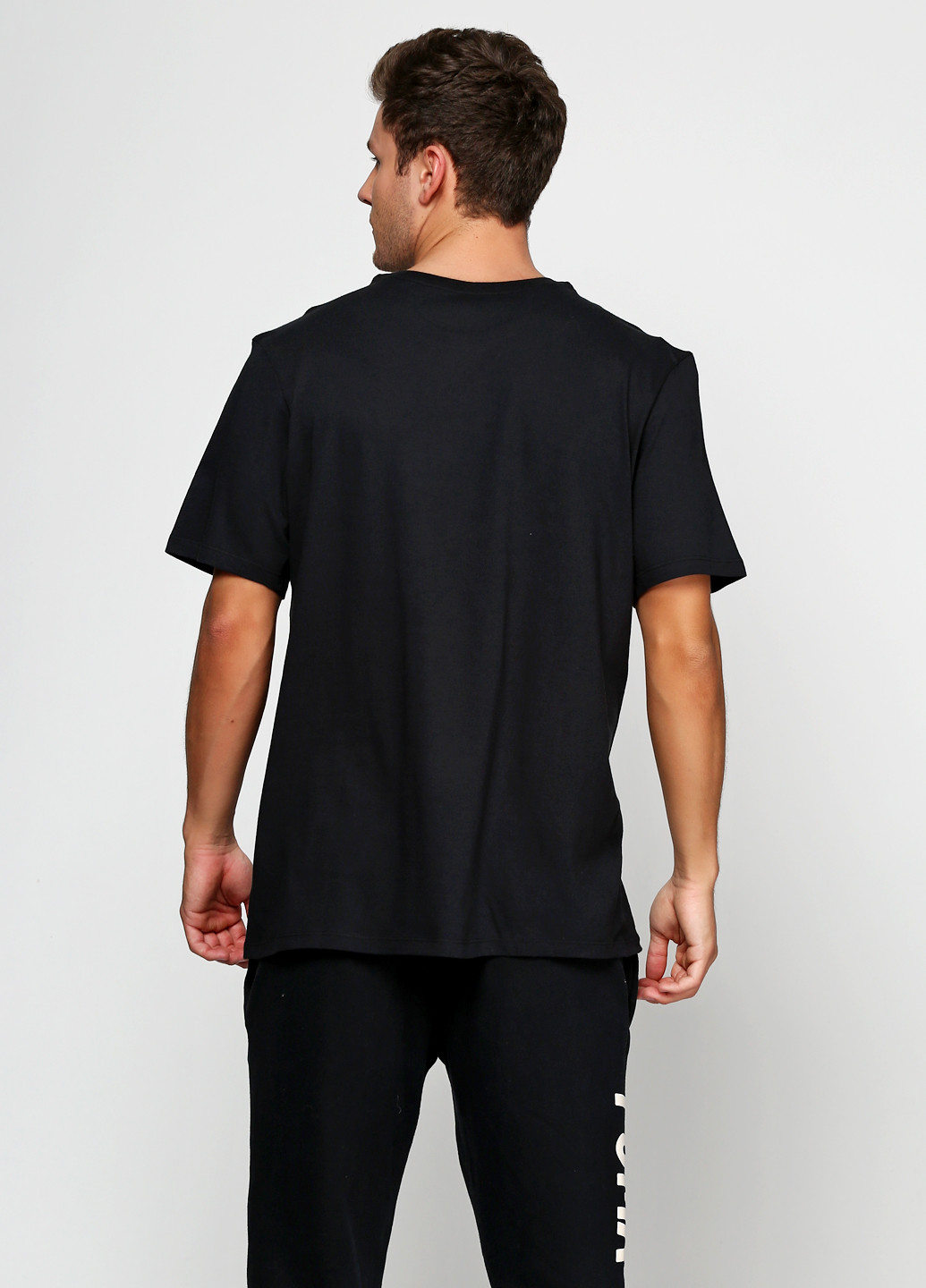 Черная футболка с коротким рукавом Nike