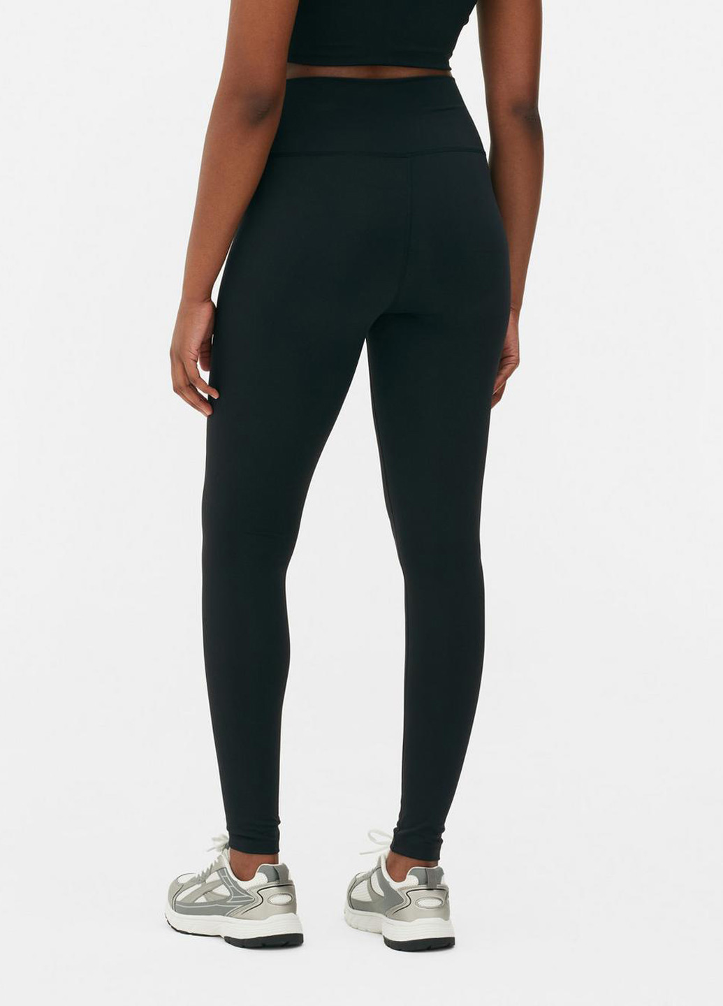 Черные демисезонные леггинсы Primark