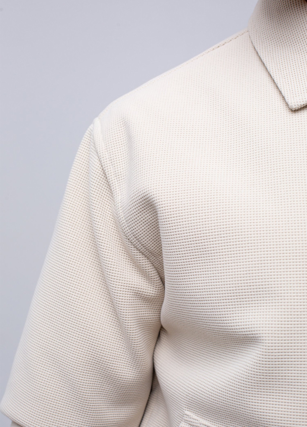 Світло-бежева демісезонна куртка K.O.R