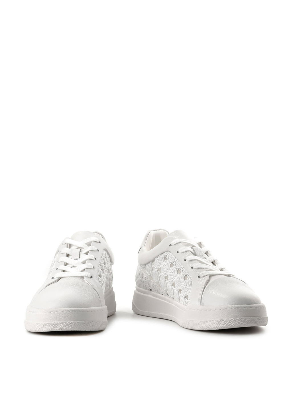 Белые кеды Le'BERDES