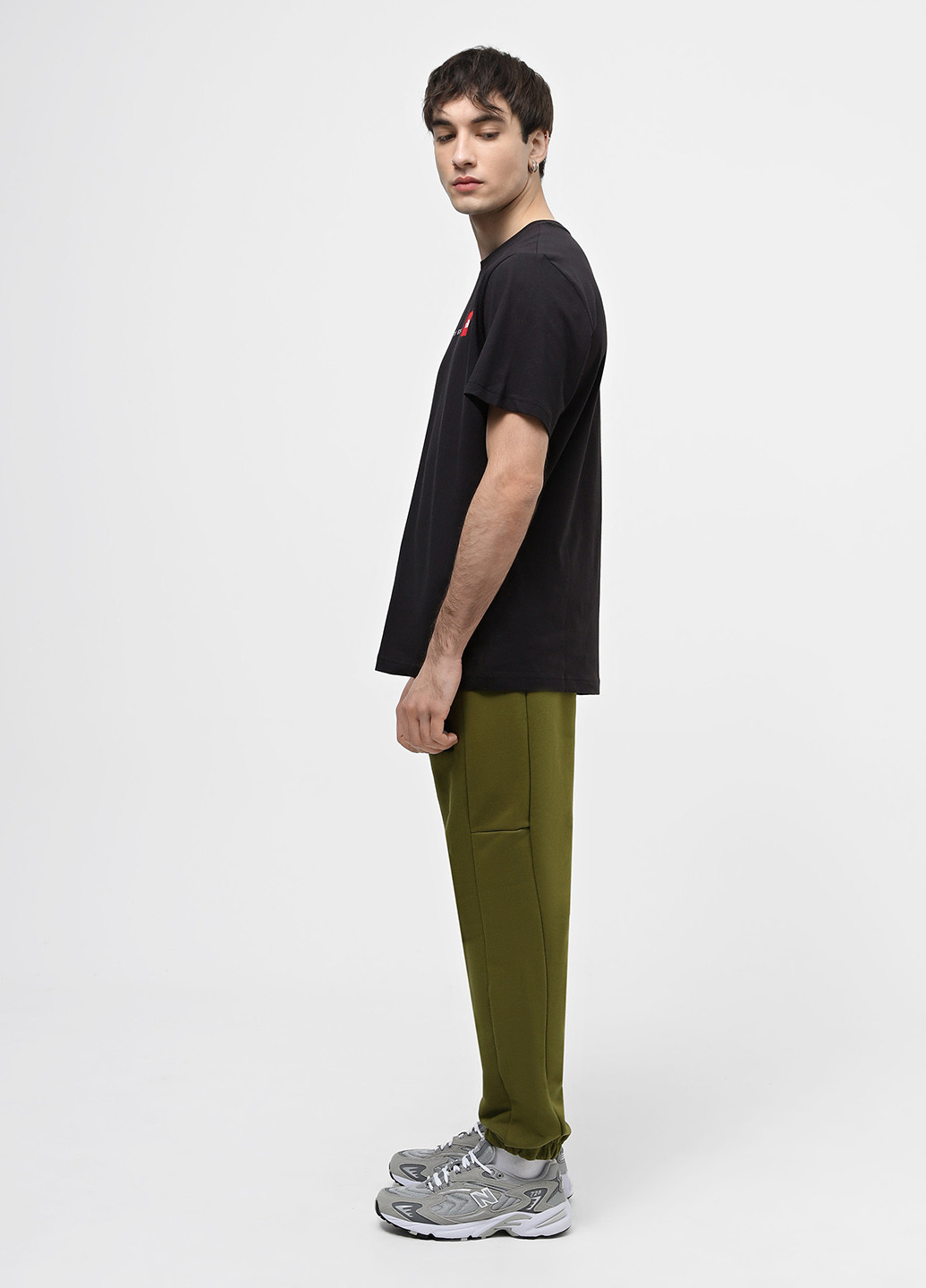 Хаки спортивные демисезонные джоггеры брюки The North Face