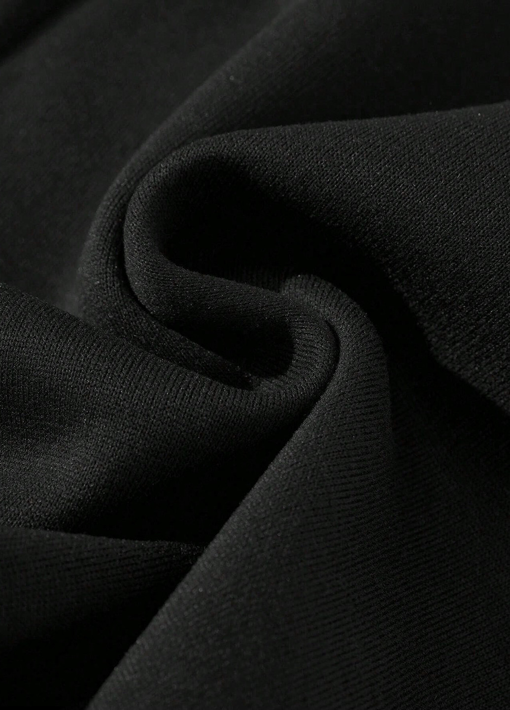 Чорний світшот SHEIN новорічний без декору (331623898)