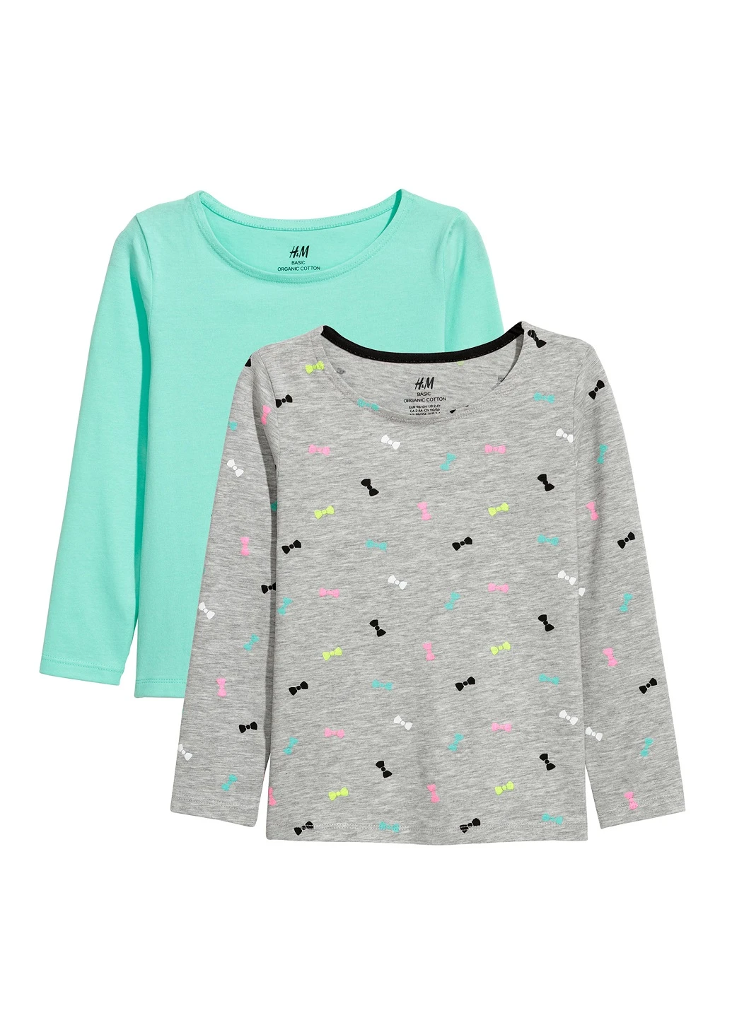 Лонгслив (2 шт.) H&M (135230218)