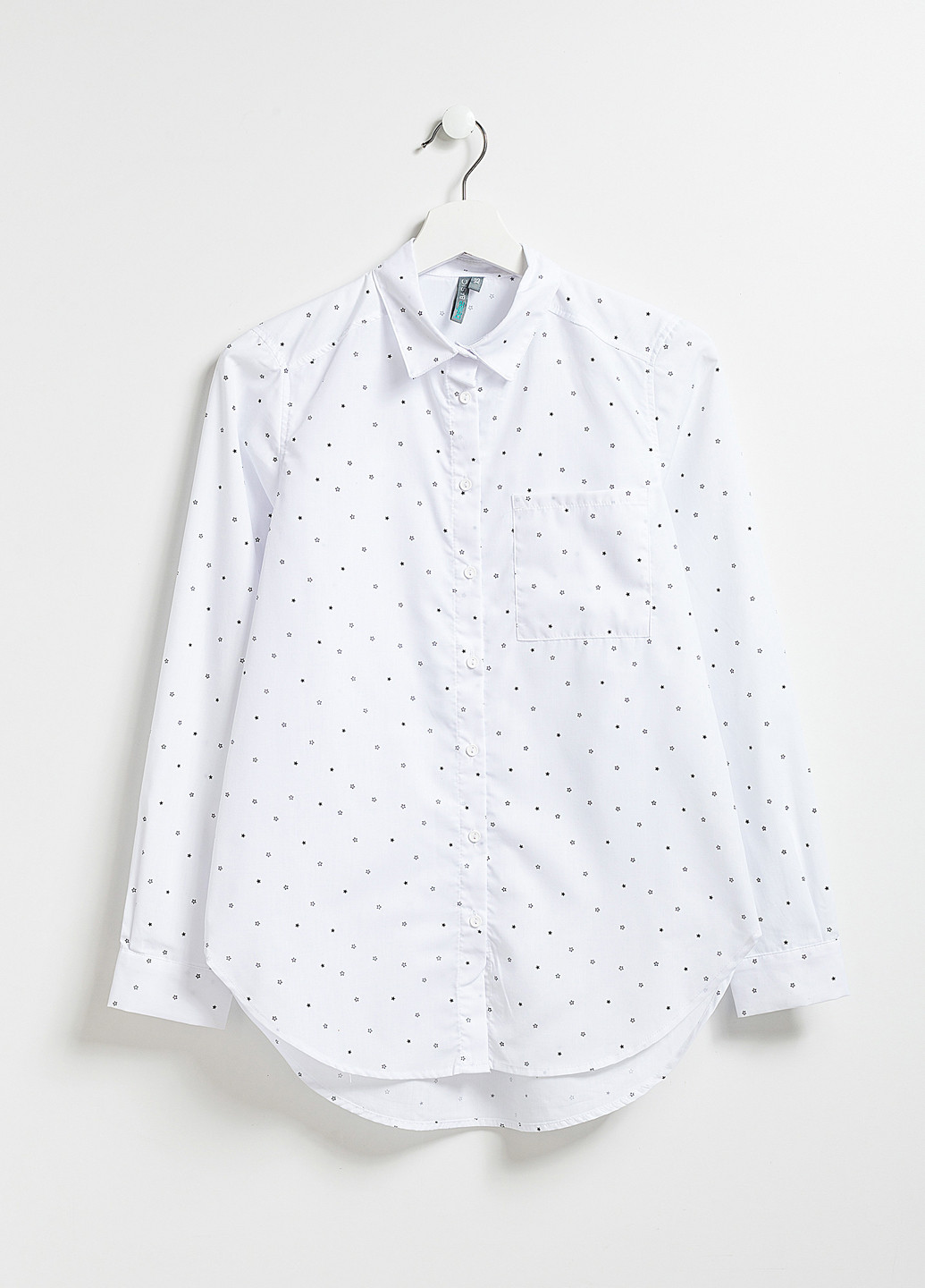 Белая демисезонная блуза befree