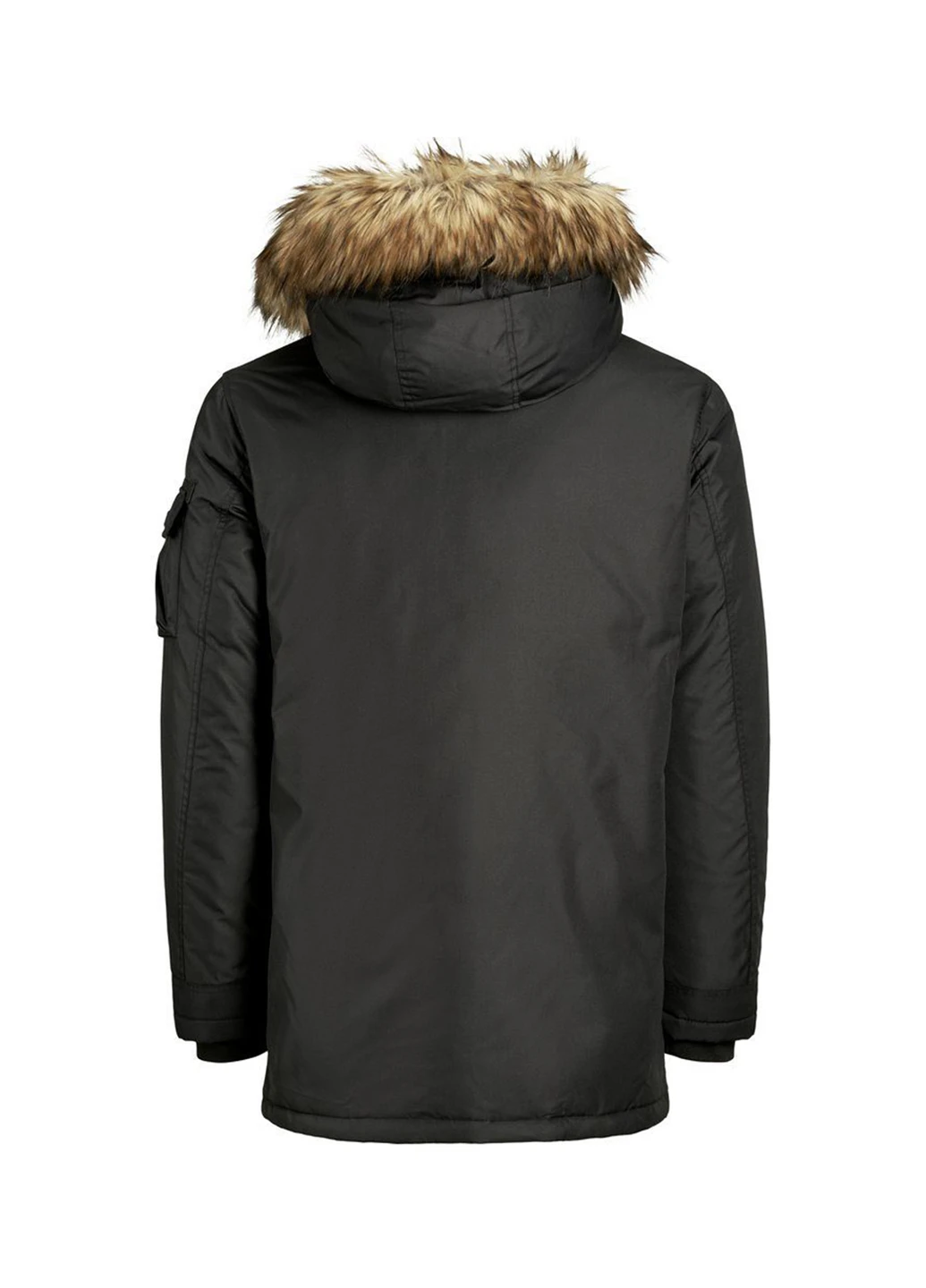 Чорна демісезонна куртка Jack & Jones