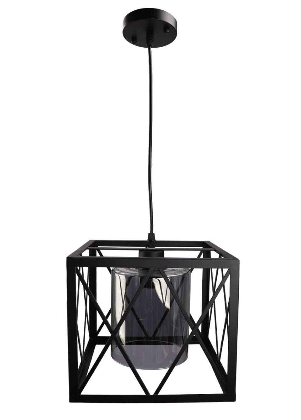 Люстра підвісна стельова в стилі LOFT (лофт) 11535/1 Чорний 30х25х36 см. Sunnysky (253628330)