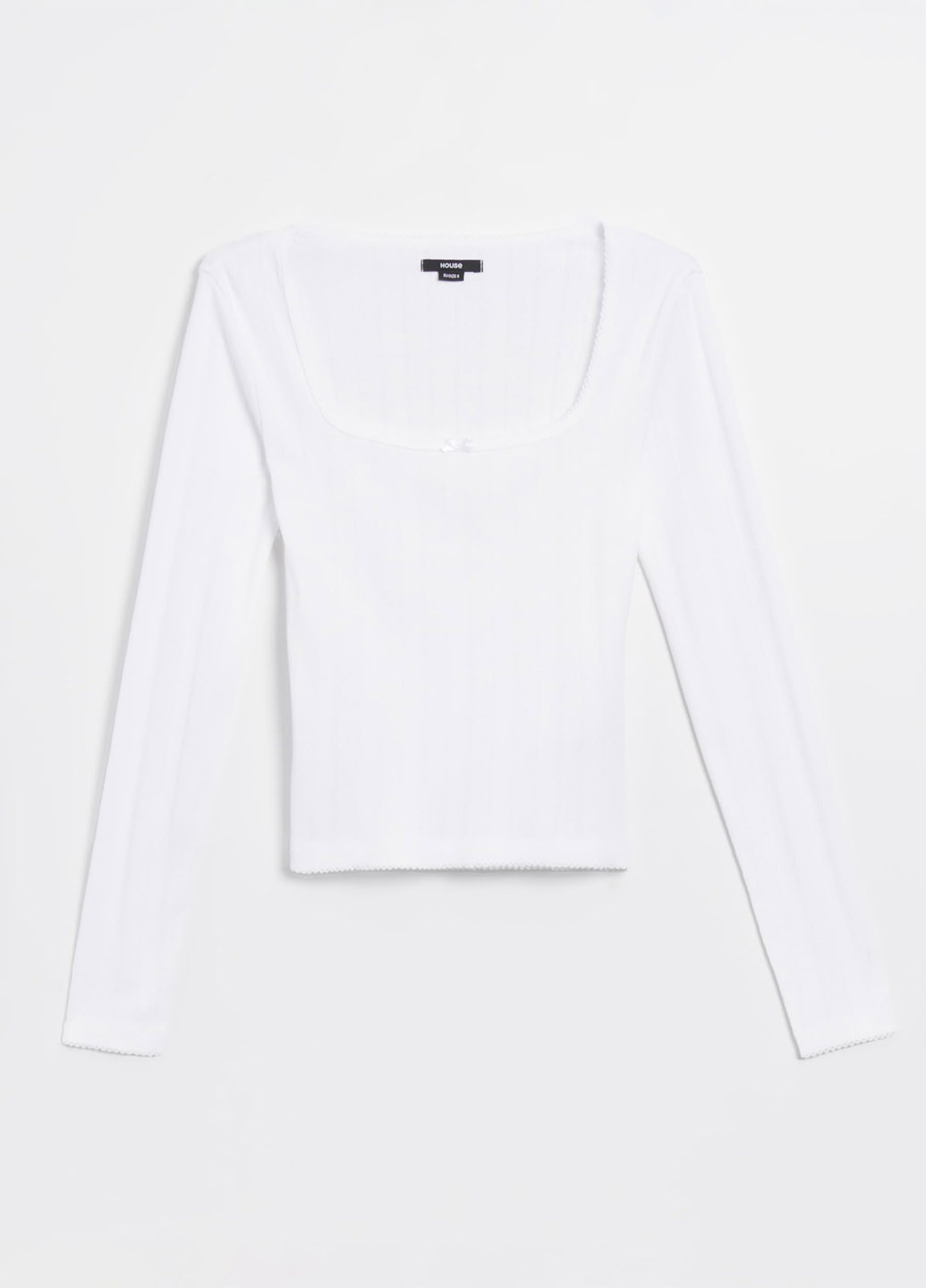 Белая блуза House