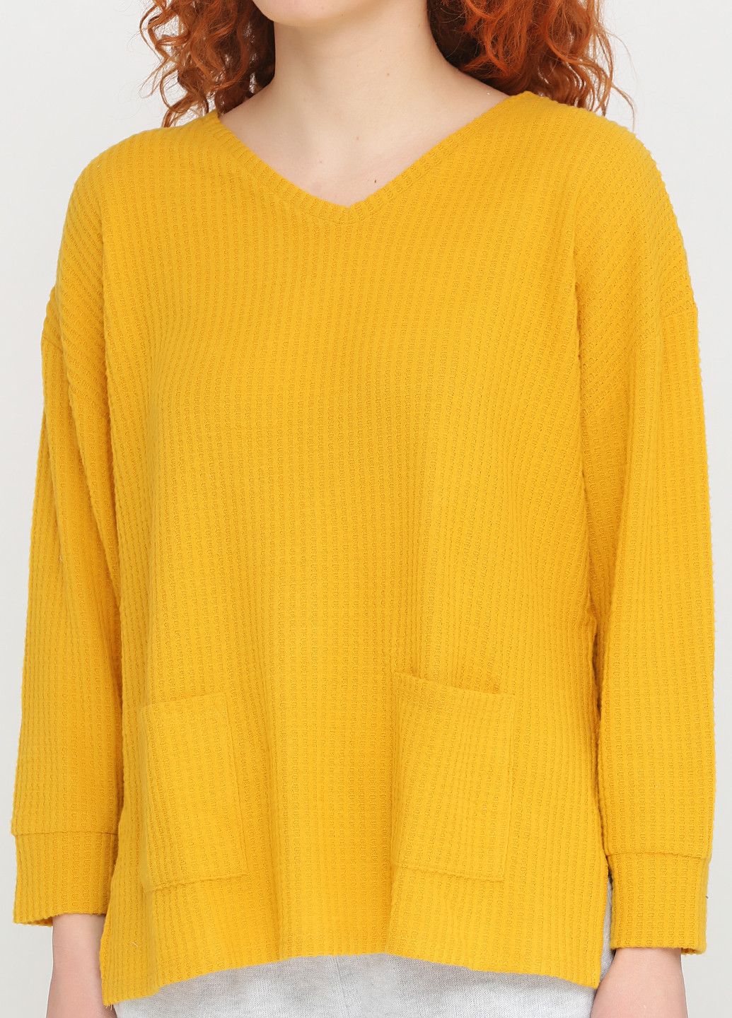 Жовтий демісезонний пуловер пуловер Women'secret