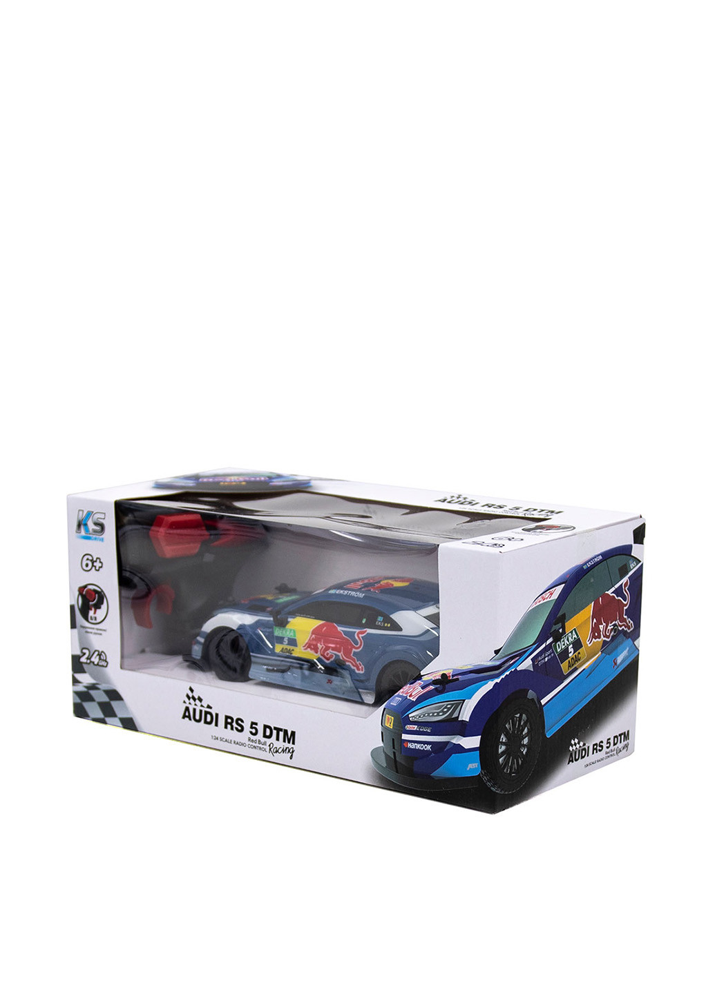 Автомобіль на радіокеруванні Audi RS 5 DTM Red Bull, 1:24 KS Drive (253483985)
