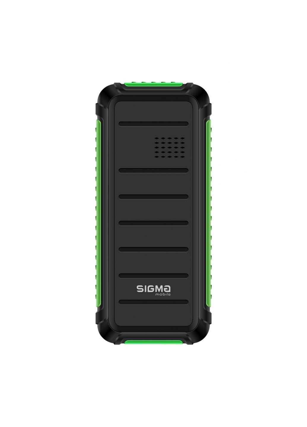 Мобільний телефон (4827798854433) Sigma x-style 18 track black-green (253507609)