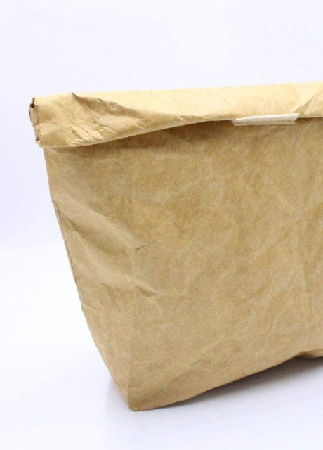 Стильный ланч бэг, термосумка, сумка для ланчей eco Kraft (крафт бумага) More (253840439)