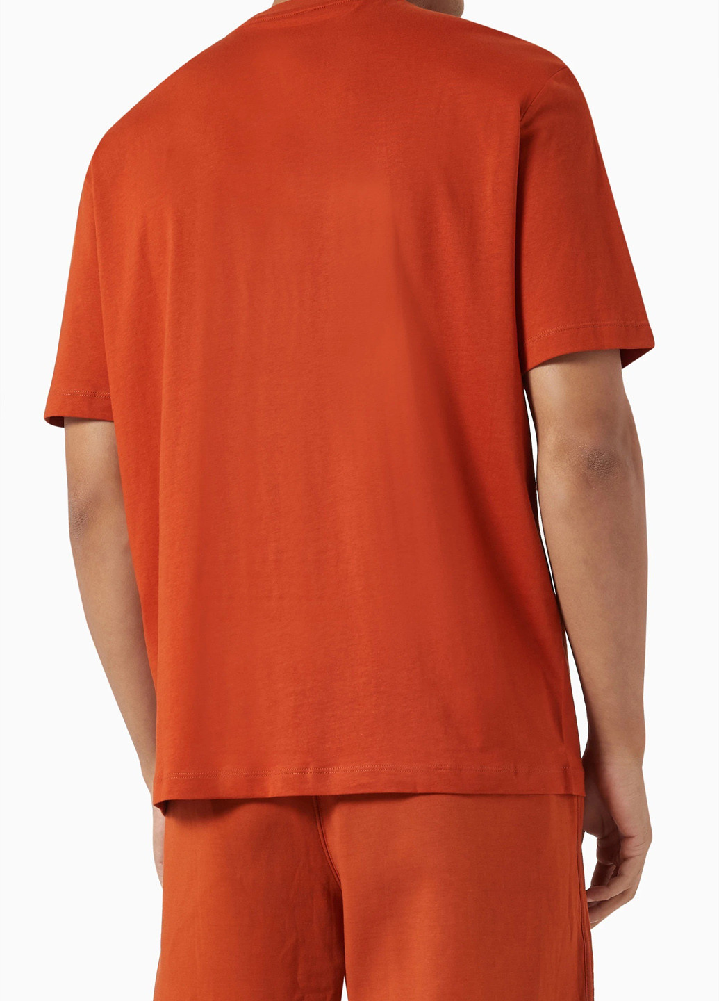 Помаранчева футболка Armani Exchange