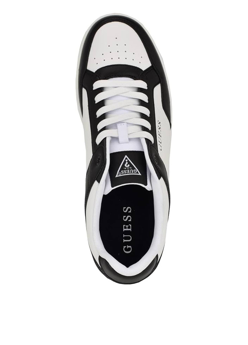 Чорно-білі Осінні кросівки Guess