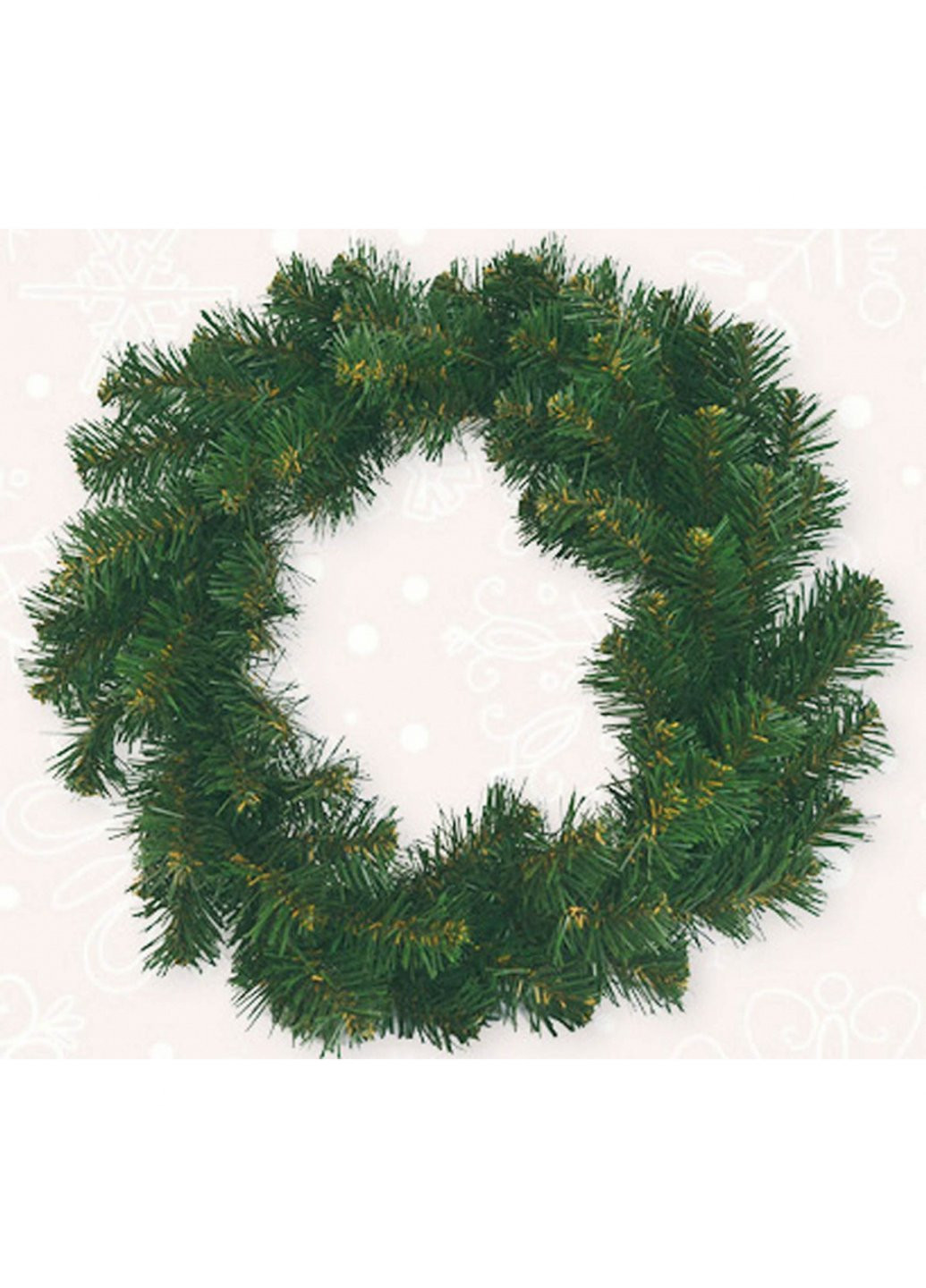 Декоративна прикраса вінок Різдвяний 17,5 см без прикрас (903570) YES! Fun (254593315)
