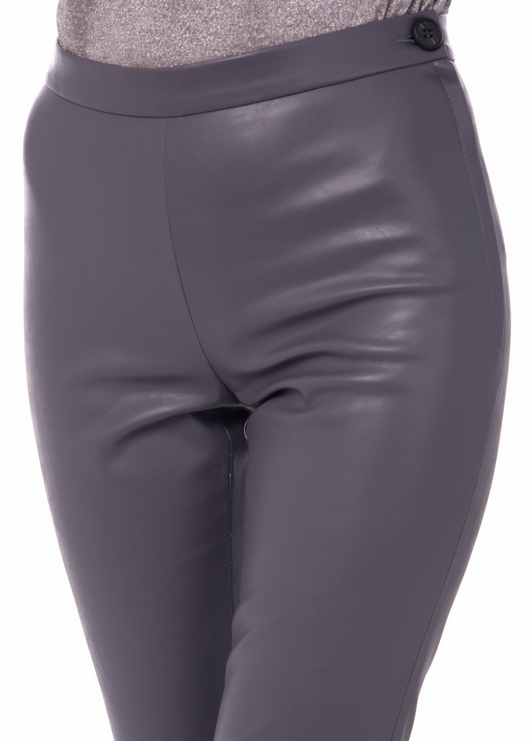 Темно-серые кэжуал демисезонные зауженные брюки Iren Klairie