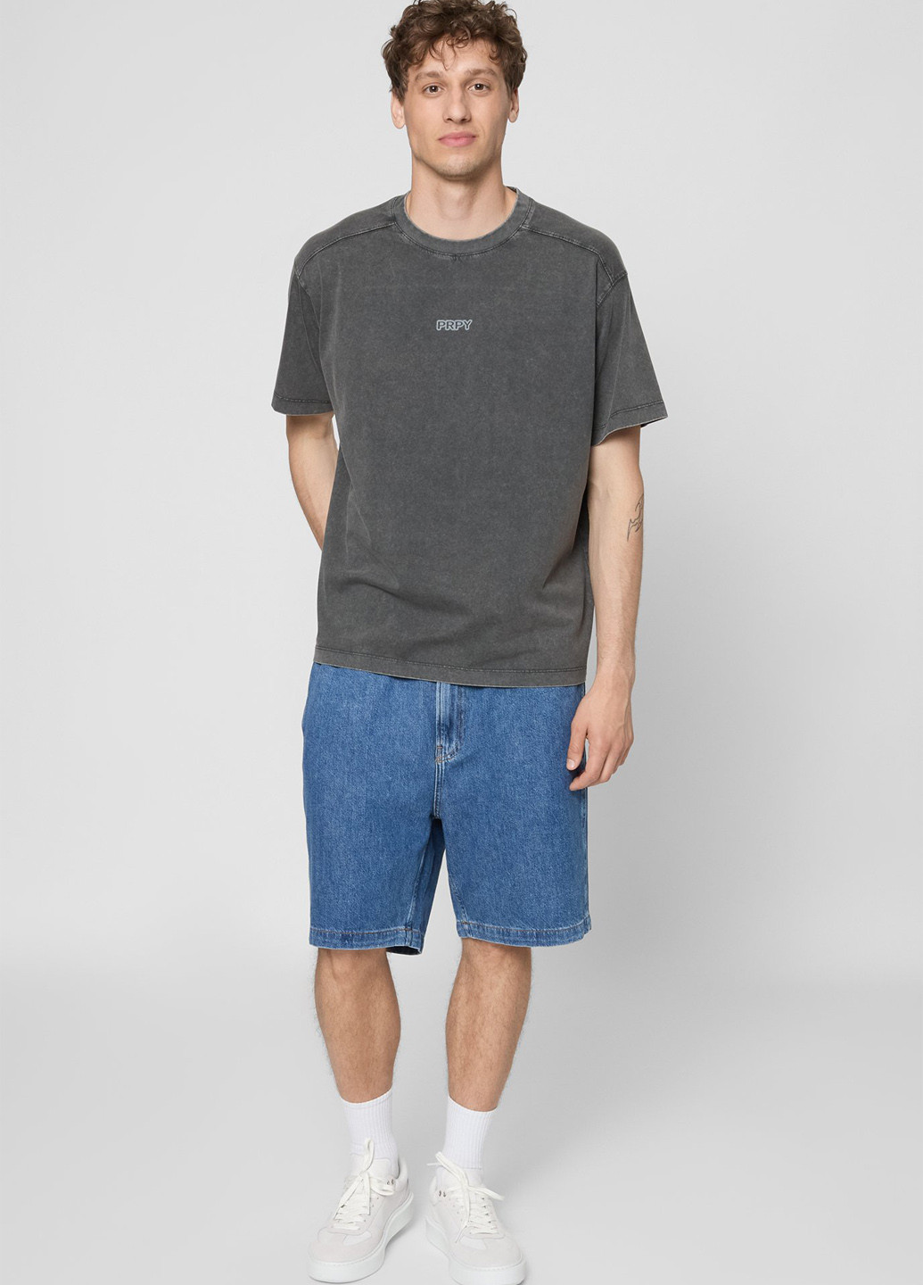 Сіра футболка PRPY