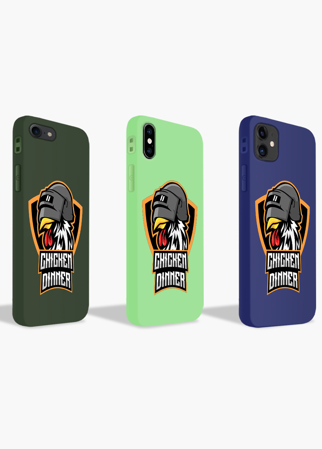 Чохол силіконовий Apple Iphone X Пубг Пабг (Pubg) (6129-1186) MobiPrint (219356847)