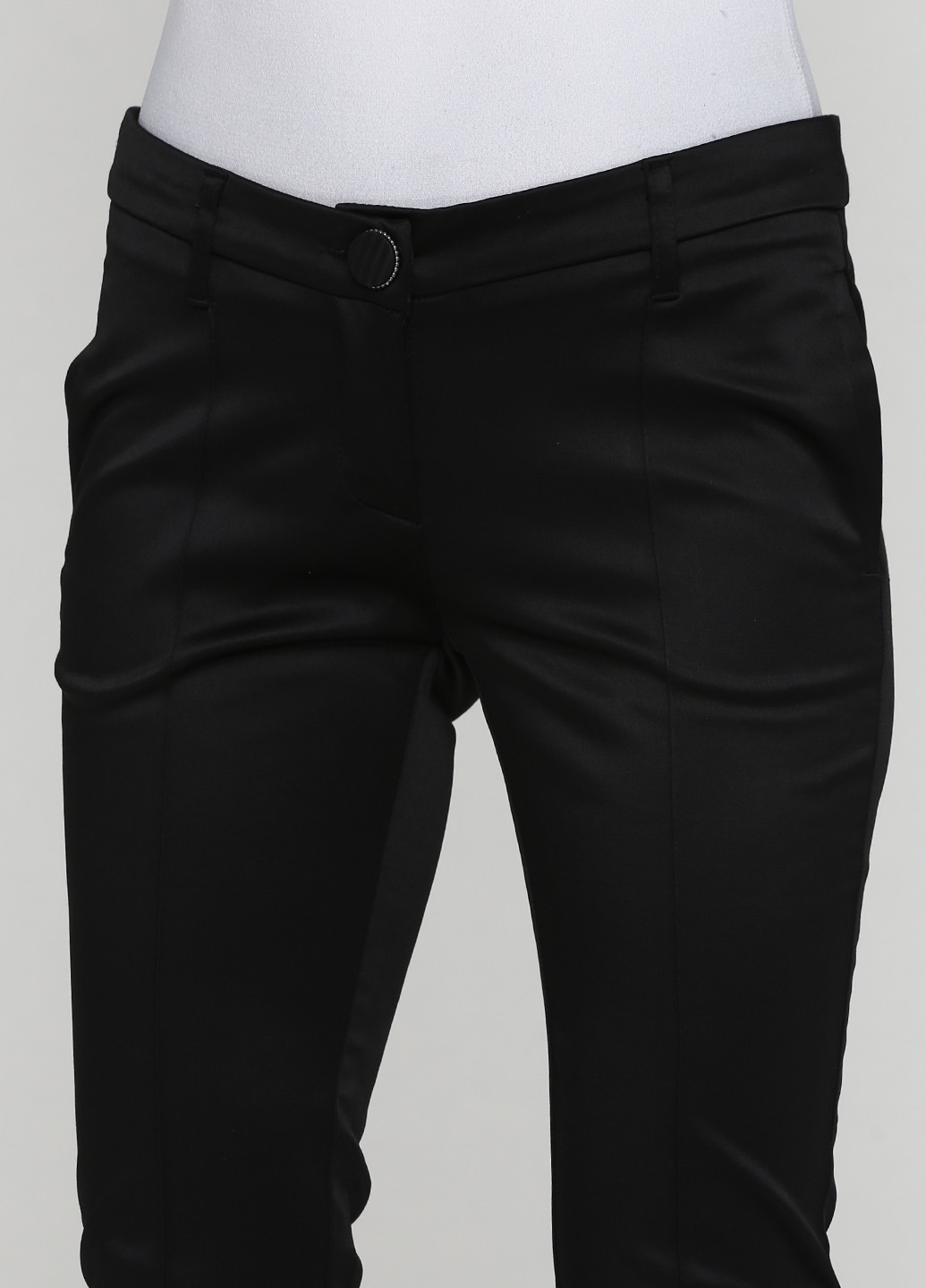 Черные кэжуал демисезонные зауженные брюки On Line