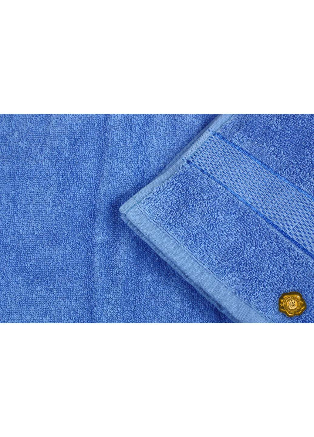 Еней-Плюс полотенце махровое бс0008 40х70 синий производство - Украина