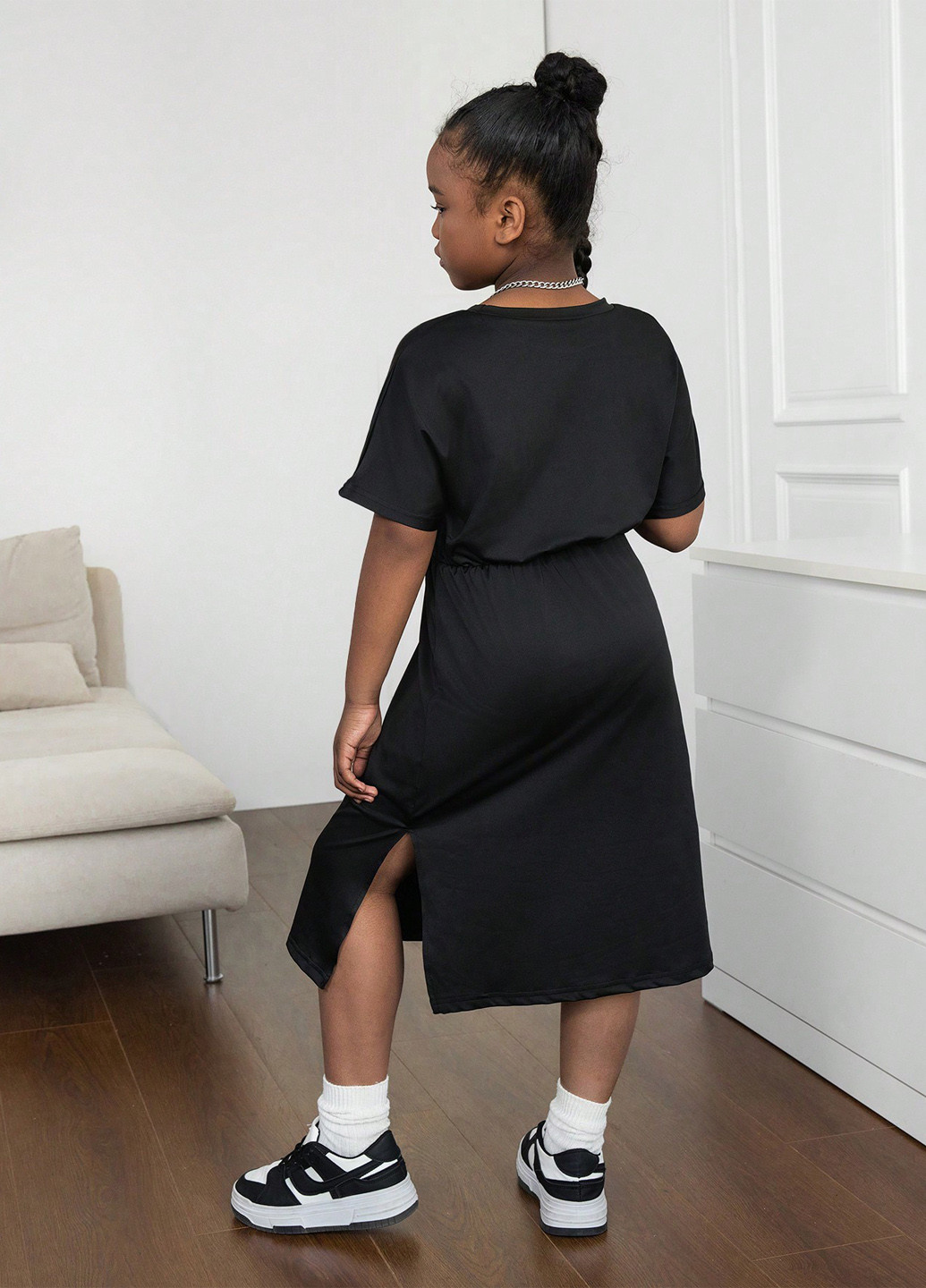 Чорна сукня SHEIN (339133668)