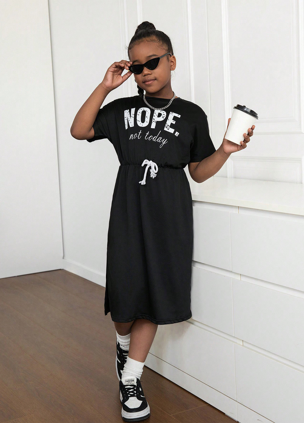 Чорна сукня SHEIN (339133668)