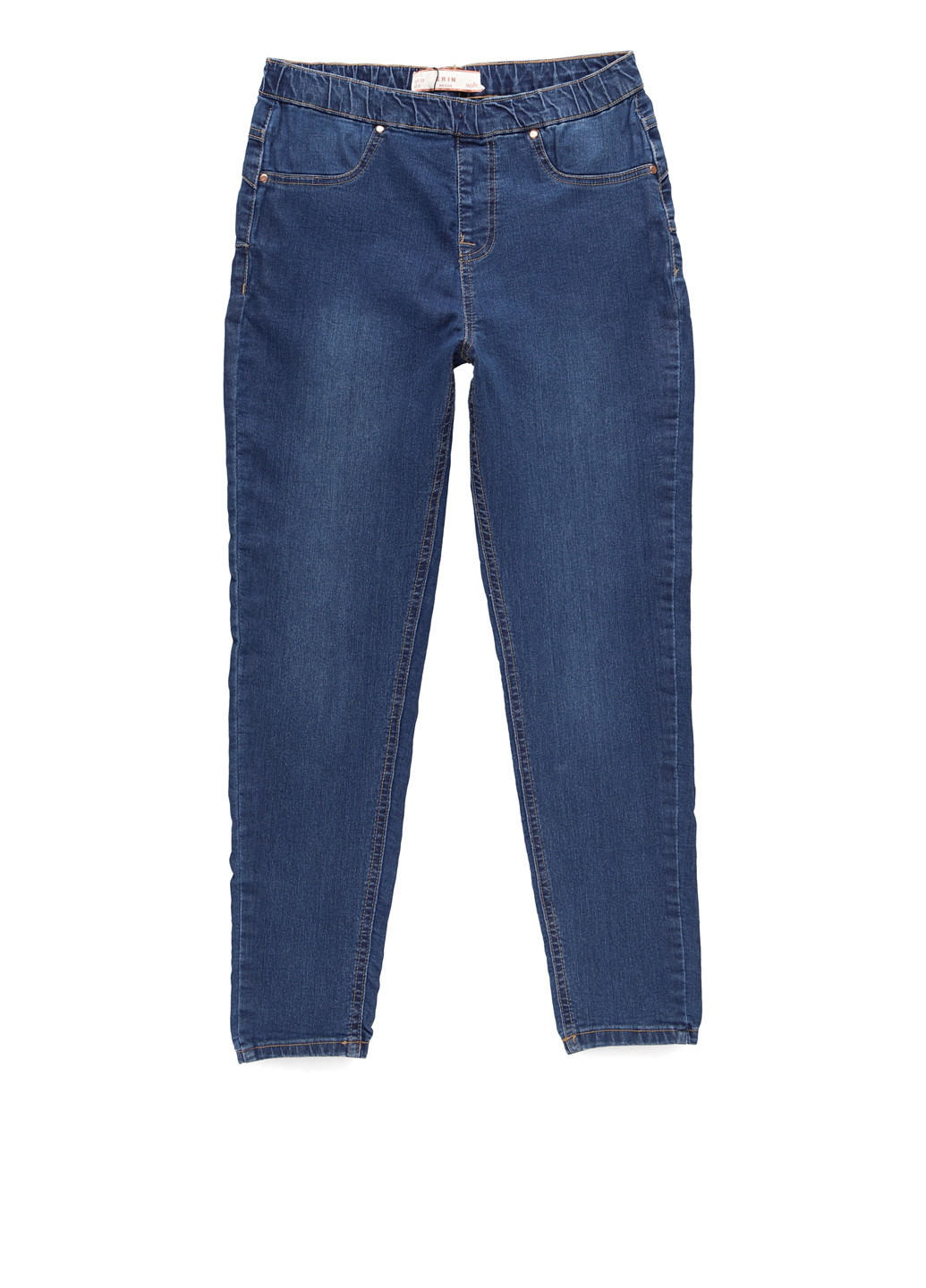 Синие демисезонные джеггинсы Wallis