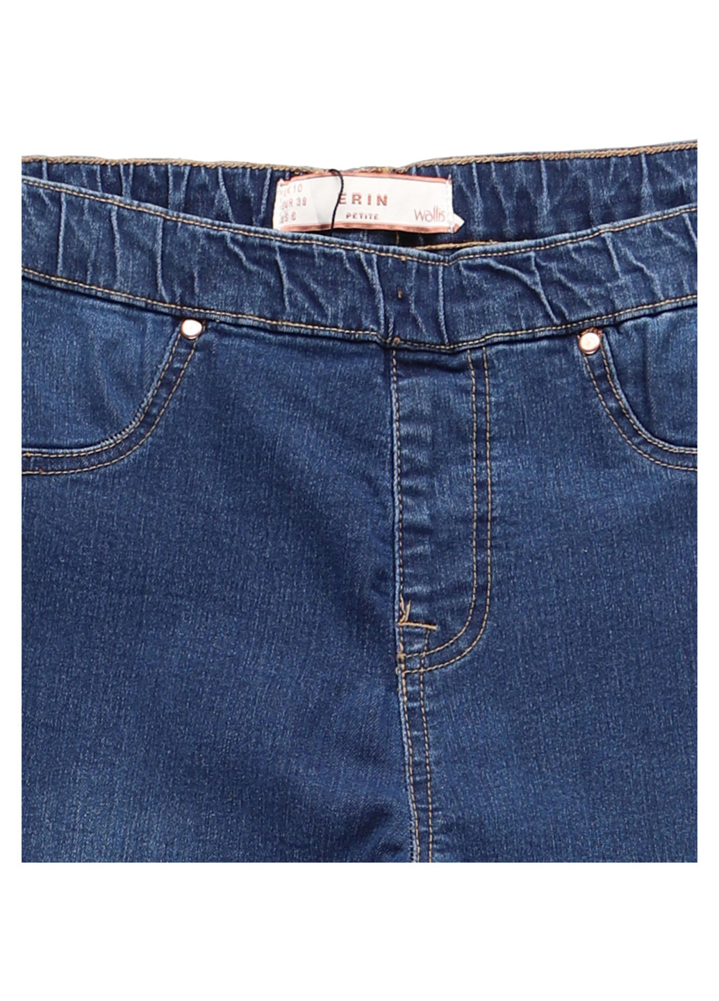 Синие демисезонные джеггинсы Wallis