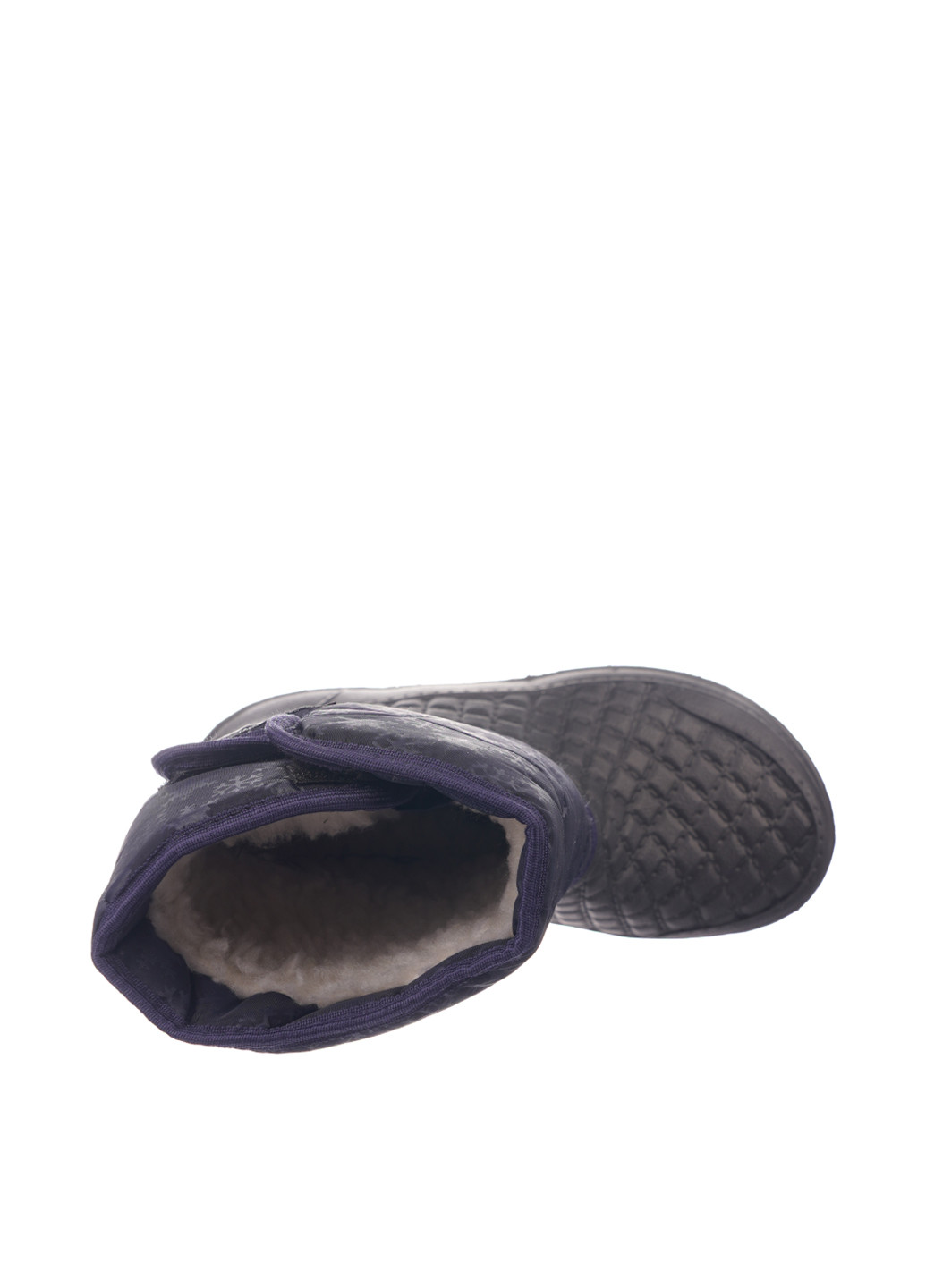 Темно-синие дутики No Brand на липучке