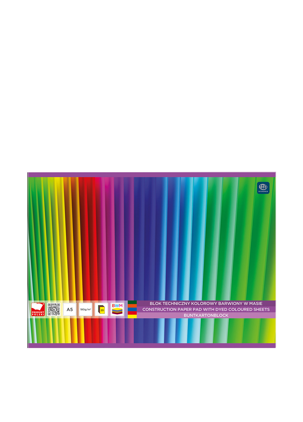 Цветной картон (А5) Interdruk (18000696)
