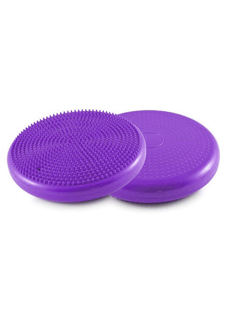 Балансувальна масажна подушка фіолетова (сенсомоторний масажний балансувальний диск для балансу і масажу) EasyFit (241214868)