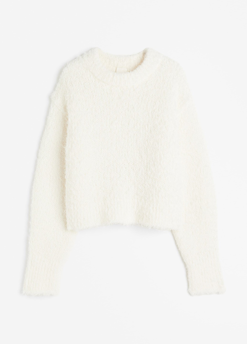 Белый зимний джемпер джемпер H&M