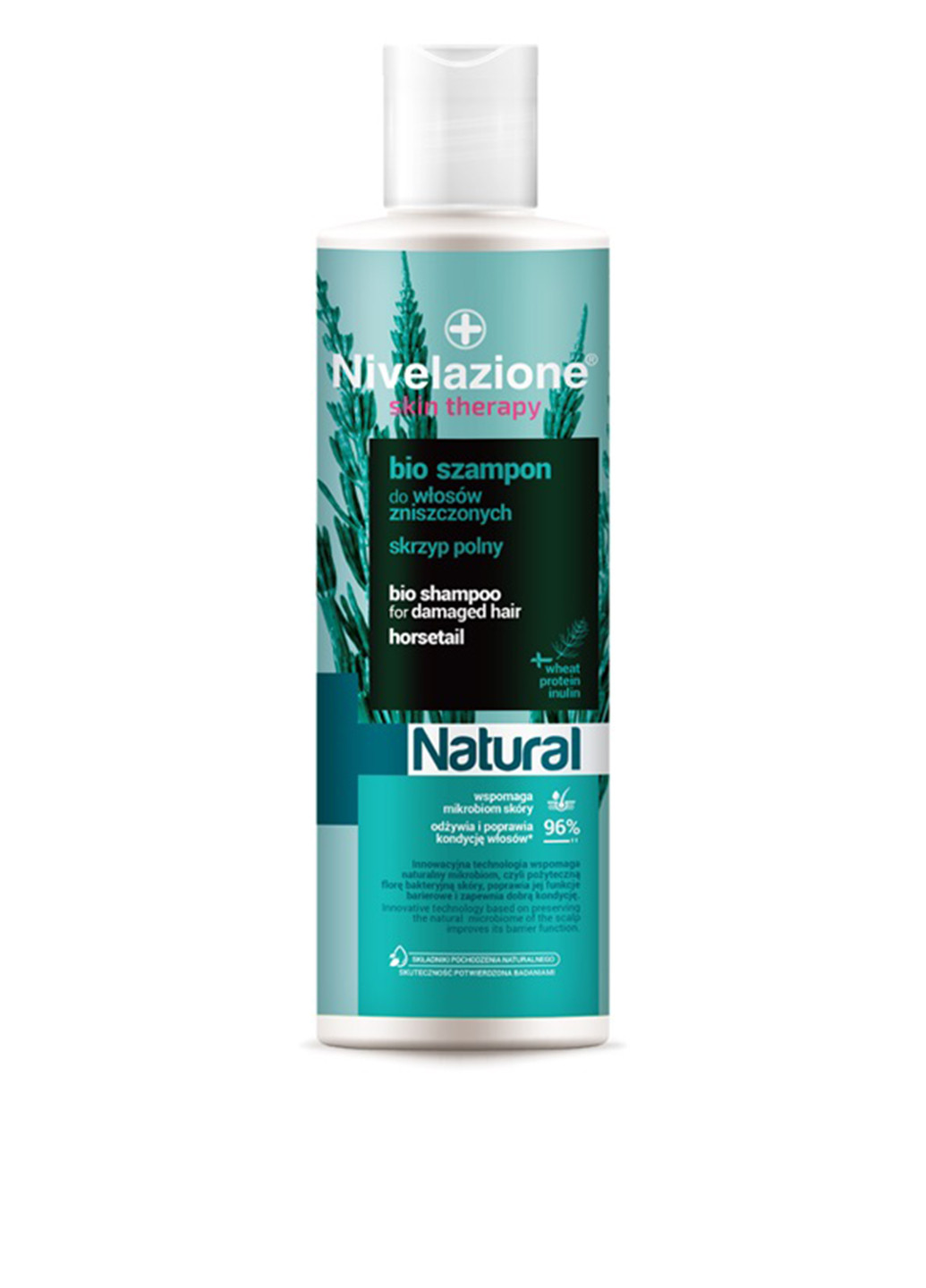 Біо-шампунь для пошкодженого волосся Nivelazione Skin Therapy Natural, 300 мл Farmona (176658373)