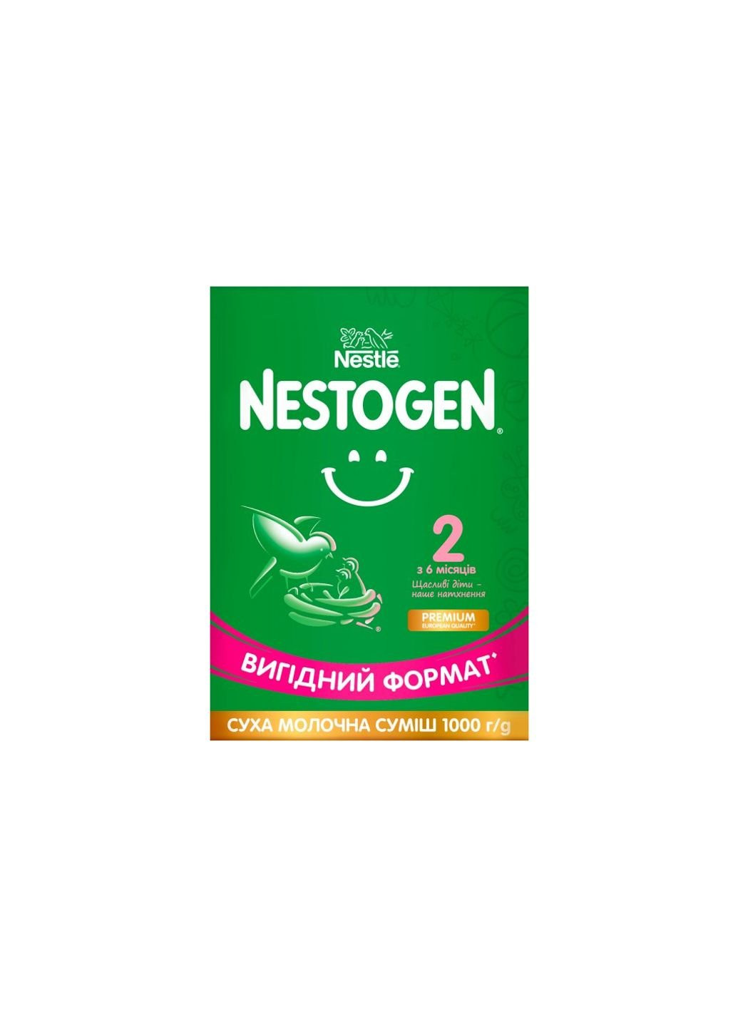 Дитяча суміш 2 із лактобактеріями L. Reuteri від 6 міс. 1 кг (1000126) Nestogen (254067554)