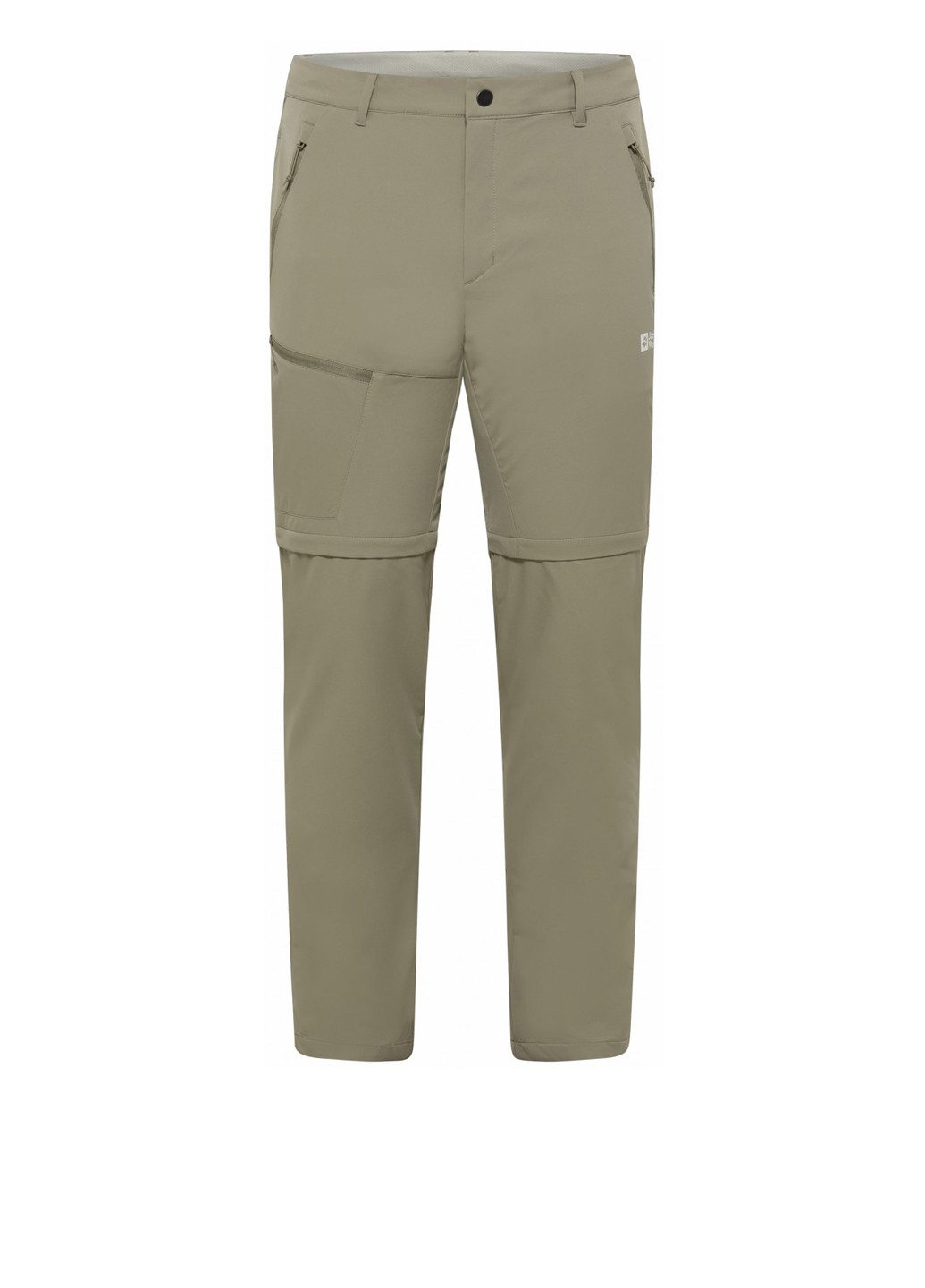 Бежевые кэжуал, спортивные демисезонные зауженные брюки Jack Wolfskin