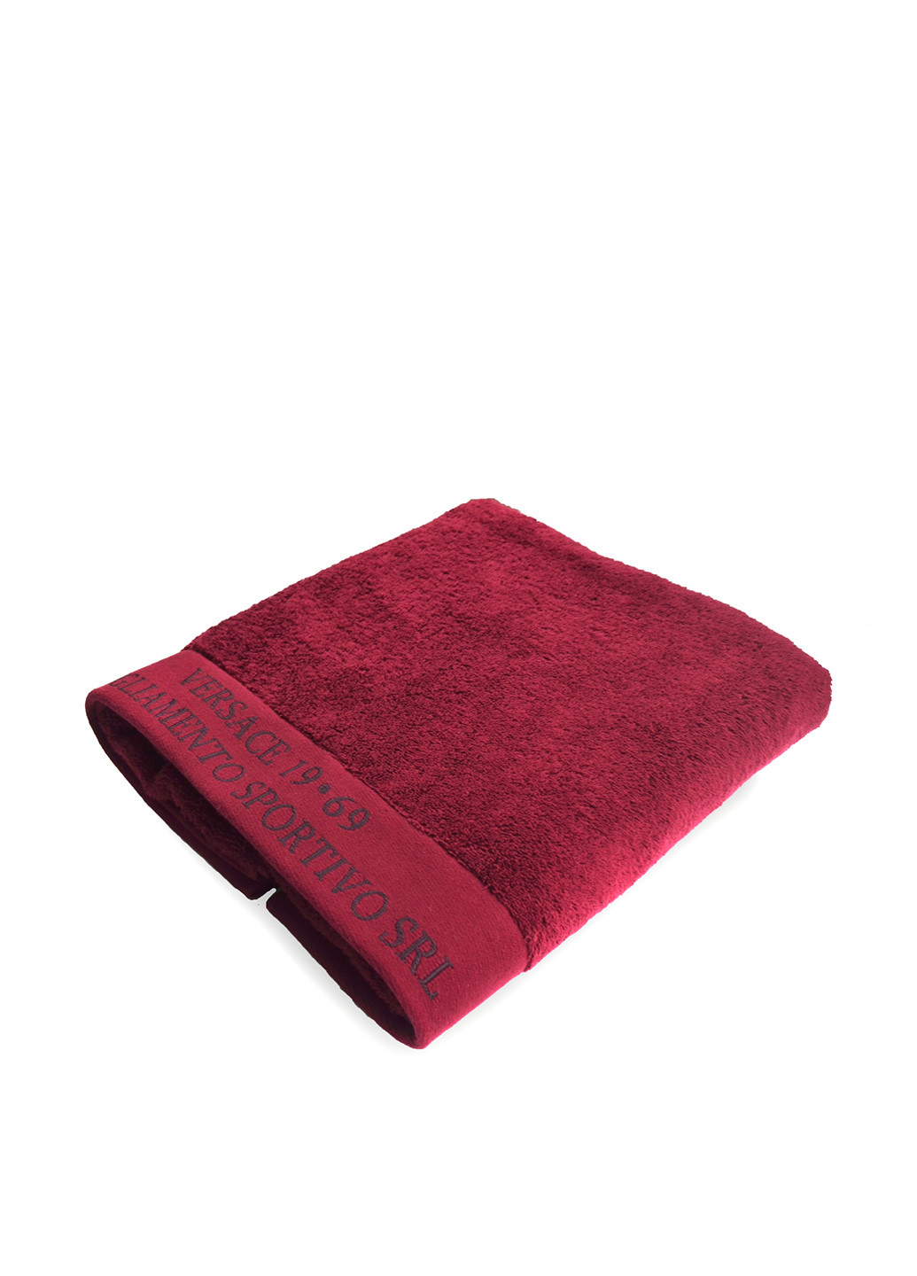 No Brand полотенце, 70х140 см однотонный бордовый производство - Турция